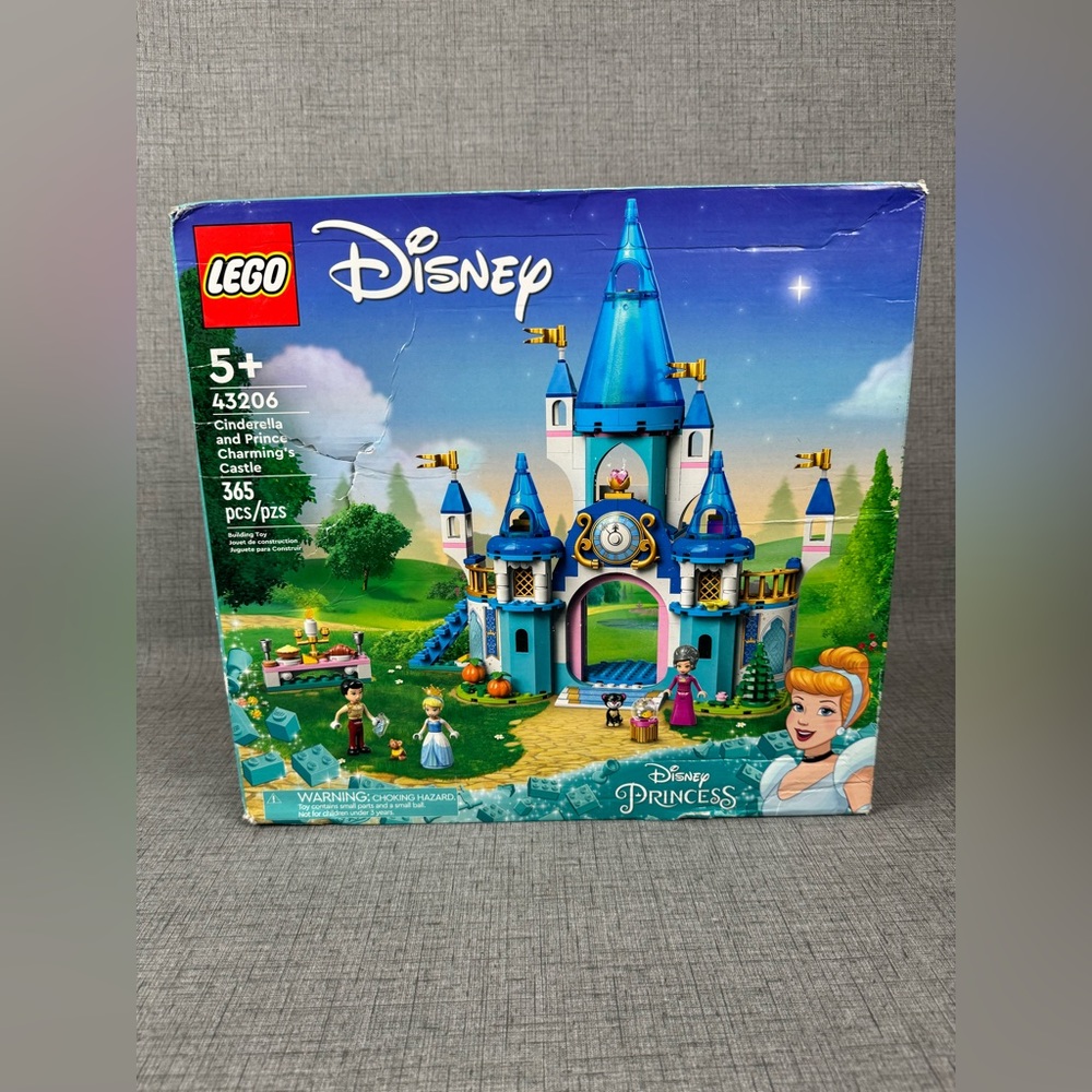 LEGO Disney: Cinderella and Prince Charming's Castle (43206)